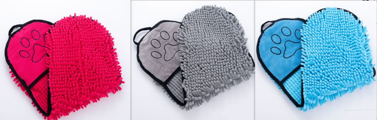 Microfiber Pet Bath Towel & Bathrobe — Quick-Dry Dog & Cat Towel