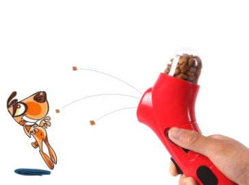 Pet Food Catapult Feeder — Funny Interactive Dog & Cat Toy