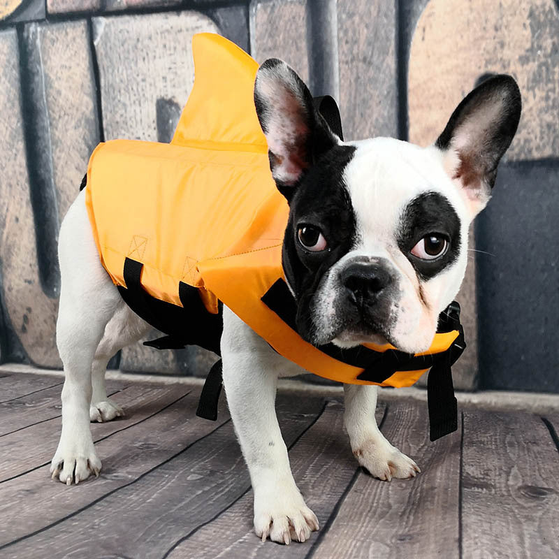 Dog Life Jacket — Summer Shark Design Pet Safety Vest