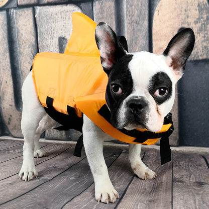 Dog Life Jacket — Summer Shark Design Pet Safety Vest