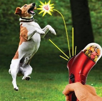Pet Food Catapult Feeder — Funny Interactive Dog & Cat Toy