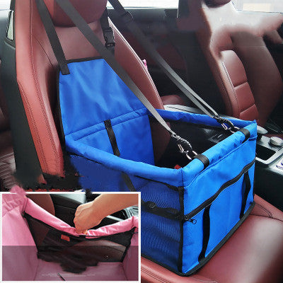 Pet Car Seat Basket with Dog & Cat Bag — Anti-Dirty Thickened Cushion Box