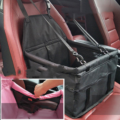 Pet Car Seat Basket with Dog & Cat Bag — Anti-Dirty Thickened Cushion Box