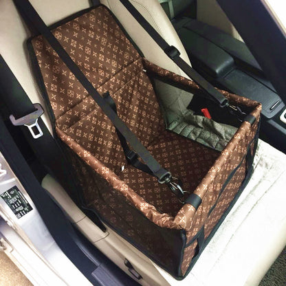 Pet Car Seat Basket with Dog & Cat Bag — Anti-Dirty Thickened Cushion Box