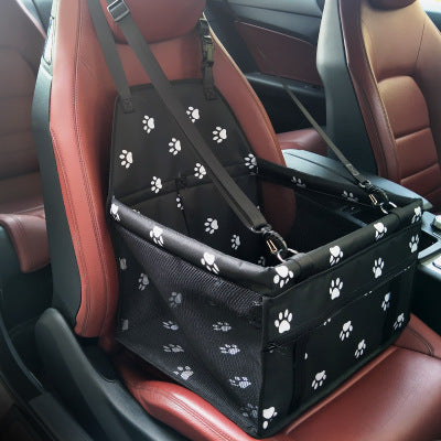 Pet Car Seat Basket with Dog & Cat Bag — Anti-Dirty Thickened Cushion Box