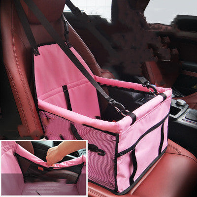 Pet Car Seat Basket with Dog & Cat Bag — Anti-Dirty Thickened Cushion Box