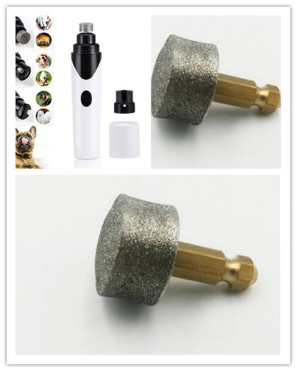 Electric Pet Nail Grinder & Clippers — Cat & Dog Paw Care Tool