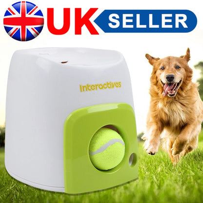 Automatic Dog Ball Launcher — Interactive Pet Ball Thrower Game