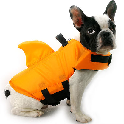 Dog Life Jacket — Summer Shark Design Pet Safety Vest