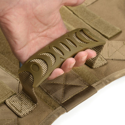 Military Tactical Dog Harness — Adjustable Heavy-Duty Pet Back Vest