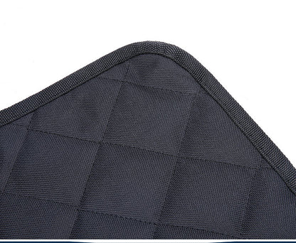 Dog Car Seat Cover Hammock — Mesh View Safety Protector with Zipper & Pocket