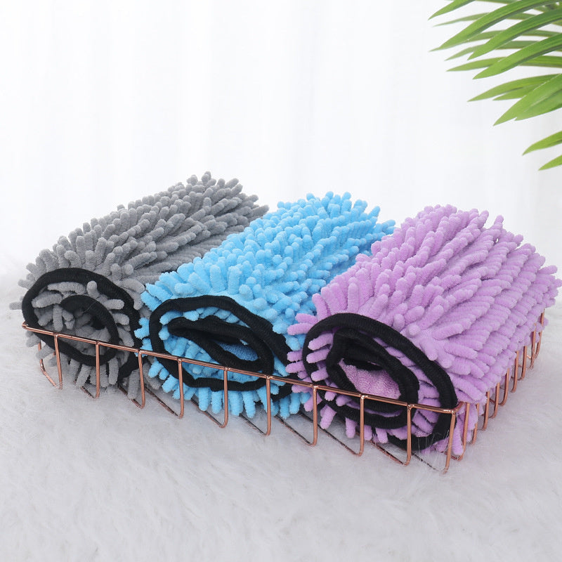 Microfiber Pet Bath Towel & Bathrobe — Quick-Dry Dog & Cat Towel