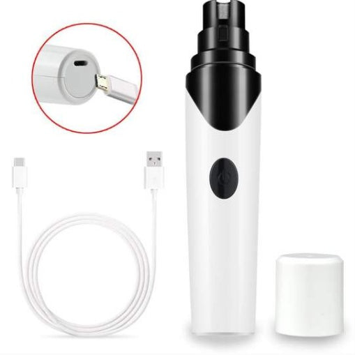 Electric Pet Nail Grinder & Clippers — Cat & Dog Paw Care Tool