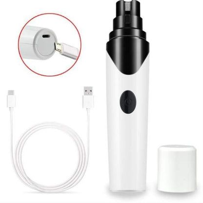 Electric Pet Nail Grinder & Clippers — Cat & Dog Paw Care Tool