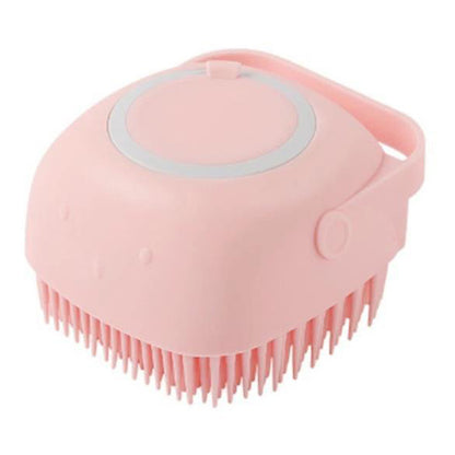 Silicone Dog Bath Massage Glove — Shampoo Brush & Grooming Tool