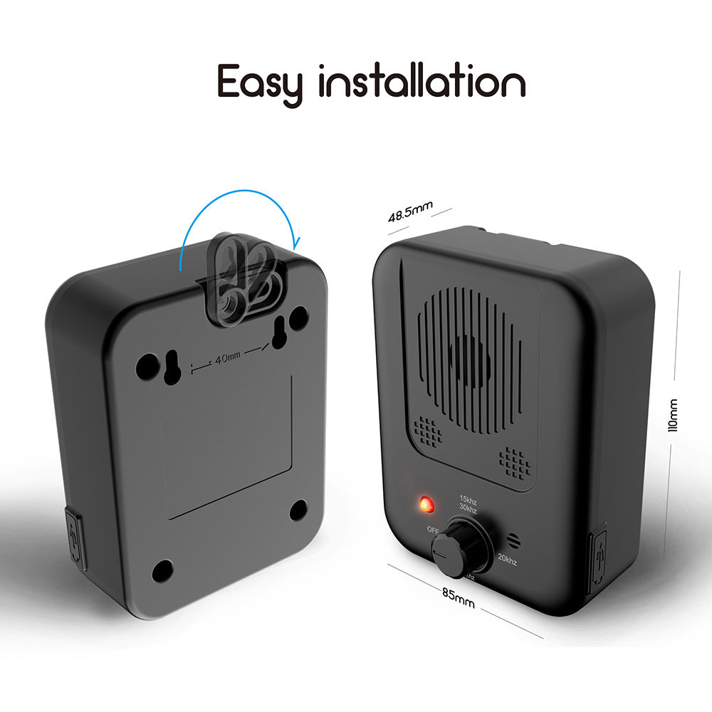Anti-Bark Ultrasonic Dog Collar — Outdoor No-Bark Repeller Device