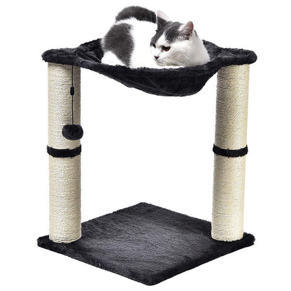 Cat Tree with Sisal Scratching Post & Hammock