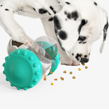 Slow Feeder Interactive Balance Car — Smart Dog & Cat Feeding Toy