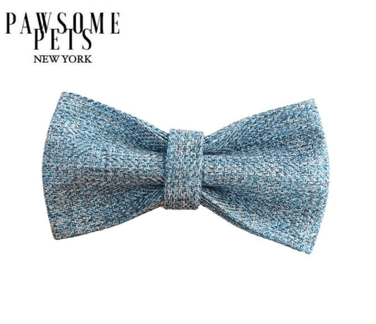 Capri Dog Bowtie – 100% Cotton, Velcro Collar Attachment