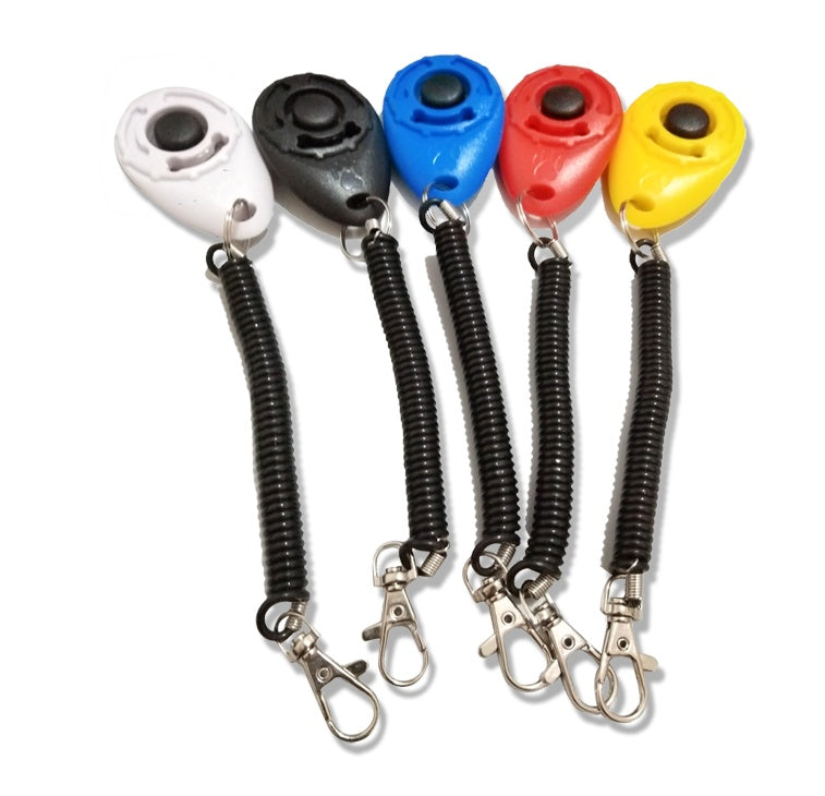 Dog Clicker Training Tool — Pet Obedience & Behavior Training Supplies