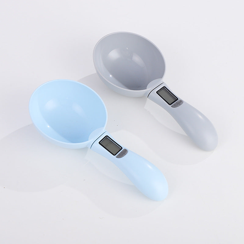 Multifunctional Dog Food Measuring Spoon — Weighing Scoop for Pets