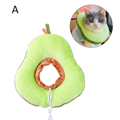 Cat Anti-Lick Recovery Collar — Adjustable Pet Cone of Shame