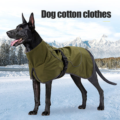 Winter Snowproof Dog Jacket — Warm Clothing for Medium & Large Dogs