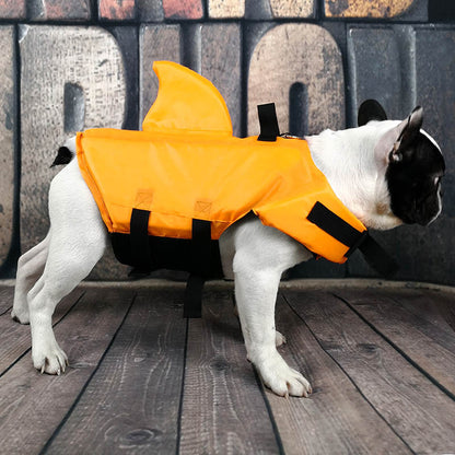 Dog Life Jacket — Summer Shark Design Pet Safety Vest
