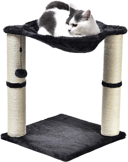 Cat Tree with Sisal Scratching Post & Hammock
