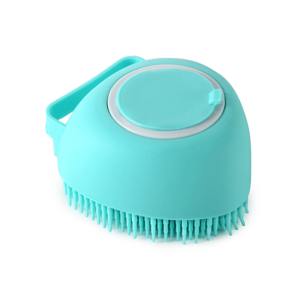 Silicone Dog Bath Massage Glove — Shampoo Brush & Grooming Tool
