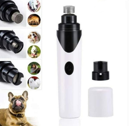 Electric Pet Nail Grinder & Clippers — Cat & Dog Paw Care Tool