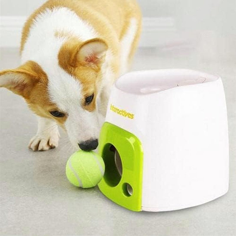 Automatic Dog Ball Launcher — Interactive Pet Ball Thrower Game