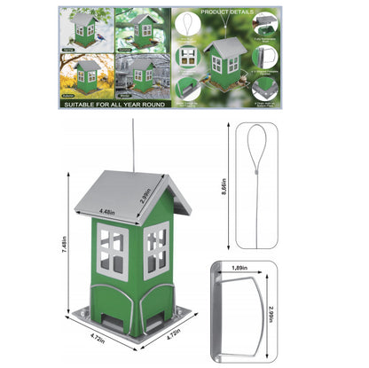 Outdoor Iron Bird Cage with Feeder — Hummingbird & Parrot Supplies