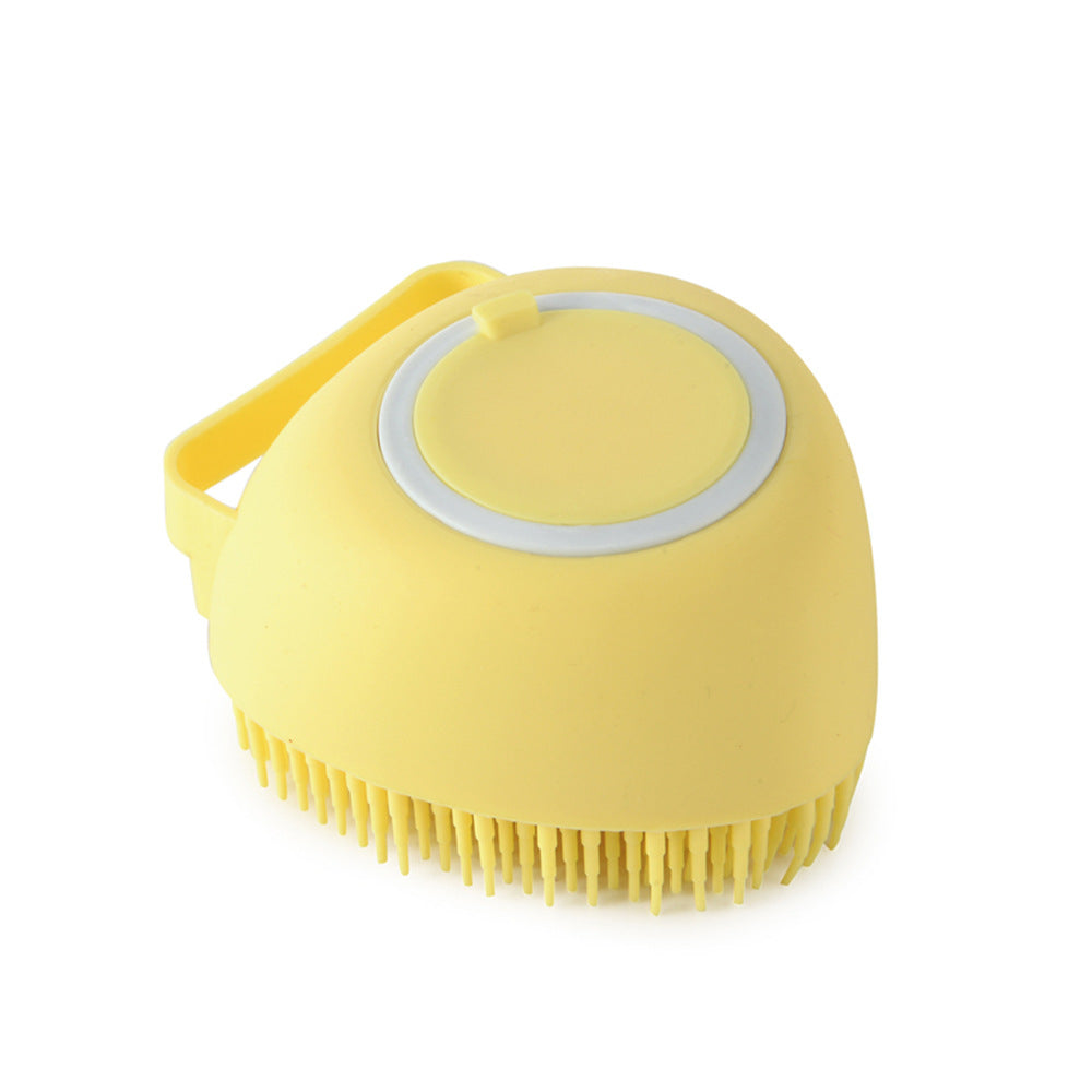 Silicone Dog Bath Massage Glove — Shampoo Brush & Grooming Tool