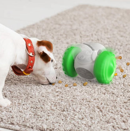 Slow Feeder Interactive Balance Car — Smart Dog & Cat Feeding Toy