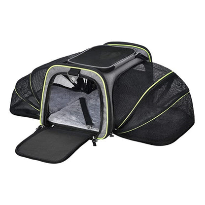 Airline-Approved Expandable Cat Carrier Bag — Soft Foldable Pet Travel Bag
