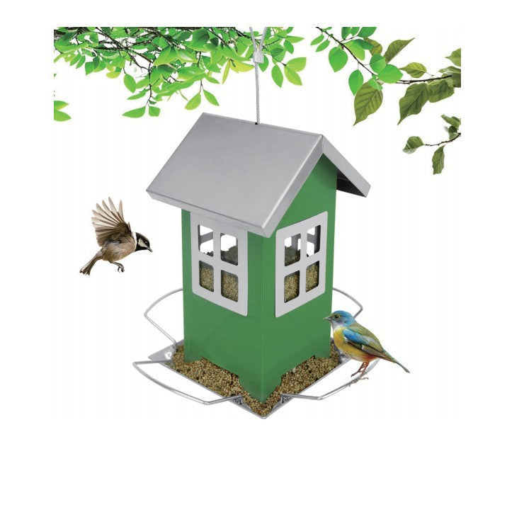 Outdoor Iron Bird Cage with Feeder — Hummingbird & Parrot Supplies