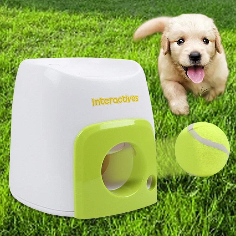 Automatic Dog Ball Launcher — Interactive Pet Ball Thrower Game