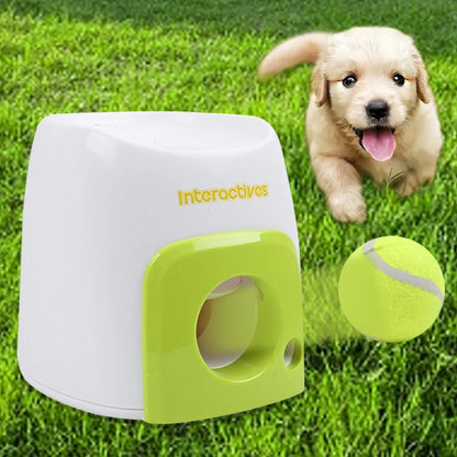 Automatic Dog Ball Launcher — Interactive Pet Ball Thrower Game