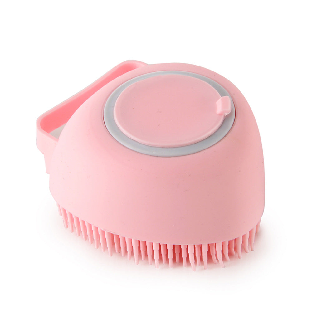 Silicone Dog Bath Massage Glove — Shampoo Brush & Grooming Tool