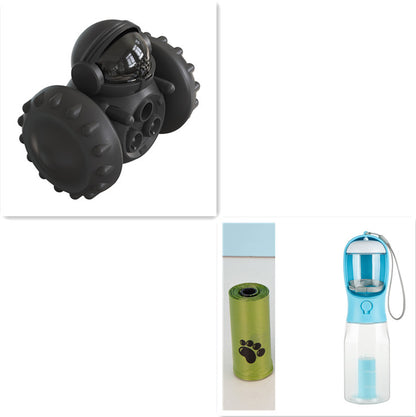 Slow Feeder Interactive Balance Car — Smart Dog & Cat Feeding Toy