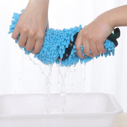 Microfiber Pet Bath Towel & Bathrobe — Quick-Dry Dog & Cat Towel
