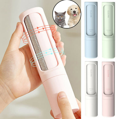 Reusable Lint Roller Set — Pet Hair Remover Brush for Dog & Cat Fur