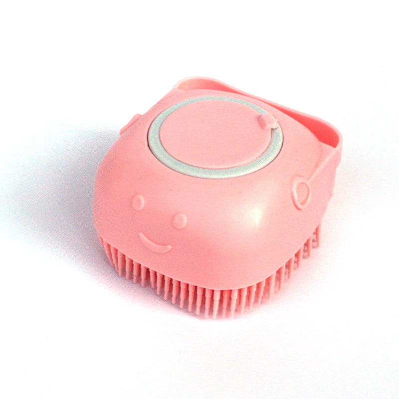 Silicone Dog Bath Massage Glove — Shampoo Brush & Grooming Tool