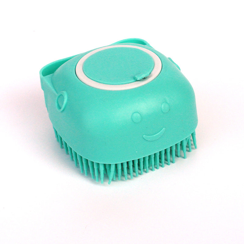 Silicone Dog Bath Massage Glove — Shampoo Brush & Grooming Tool