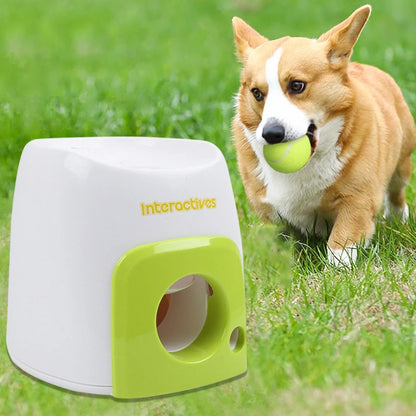 Automatic Dog Ball Launcher — Interactive Pet Ball Thrower Game