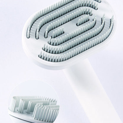 Self-Cleaning Pet Grooming Comb — Cat & Dog Floating Hair Removal Brush