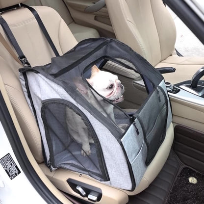 Portable Dog Travel Cage & Kennel — Foldable Pet Carrier Crate