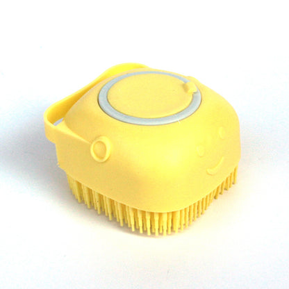 Silicone Dog Bath Massage Glove — Shampoo Brush & Grooming Tool