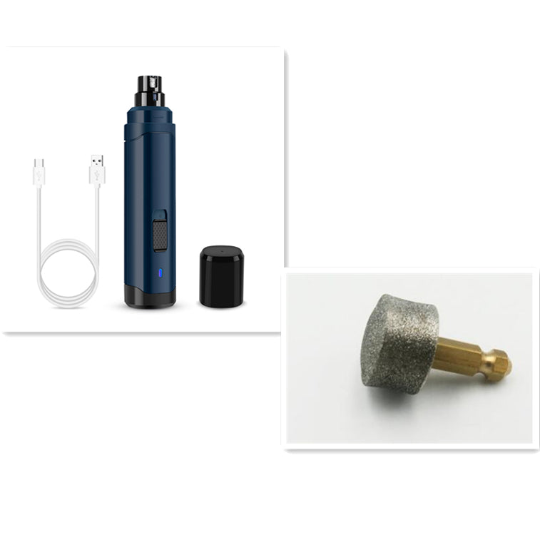 Electric Pet Nail Grinder & Clippers — Cat & Dog Paw Care Tool
